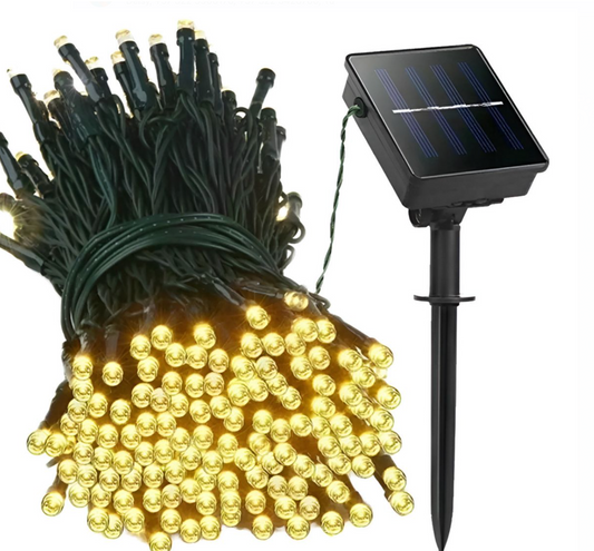 Luz Solar, 100 Led, 10 Mts, 8 Funciones.